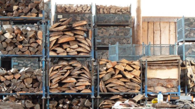 Esgair Forestry timber processing