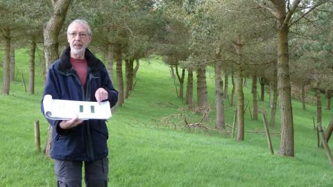 Agroforestry plot at Glensaugh
